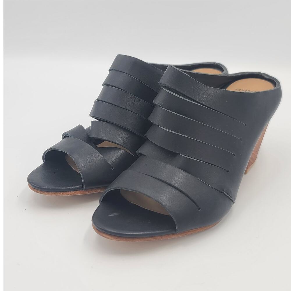 Fortress of Inca Gaby Leather Slide Shoes - Picture 2 of 6